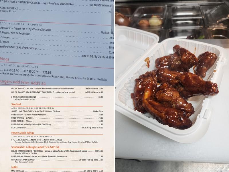 Salt Pepper Ketchup Kitchen Menu