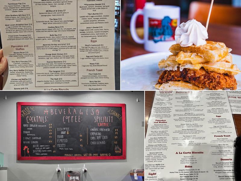 Maverick Biscuit Menu