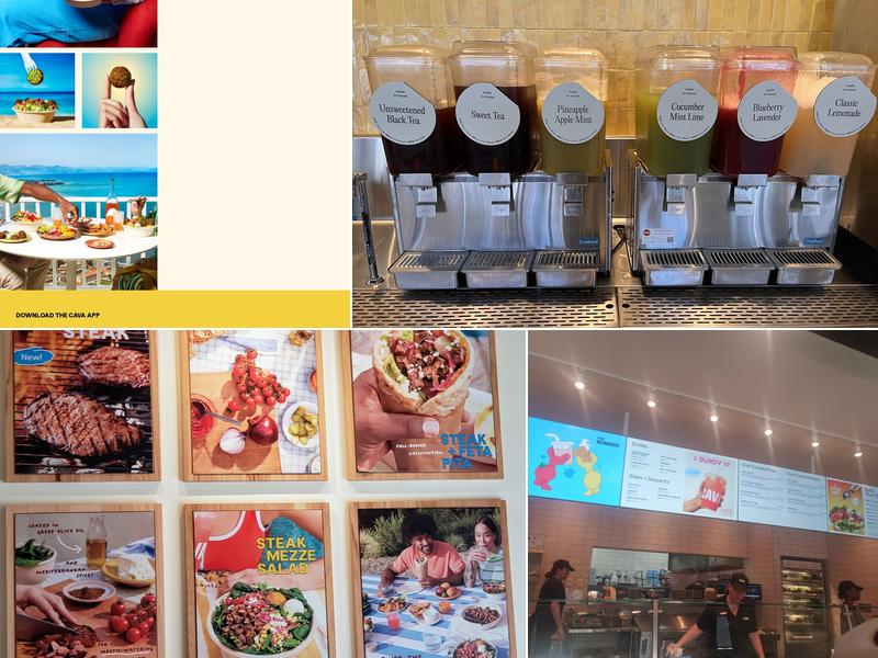 CAVA Menu