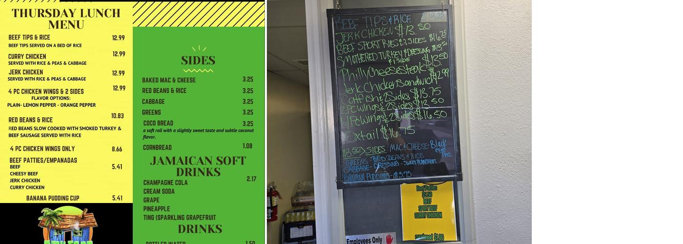 SoulFood Shack Grab & Go Menu