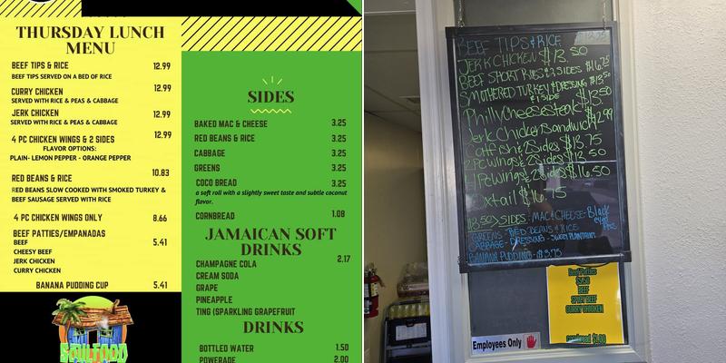 SoulFood Shack Grab & Go Menu