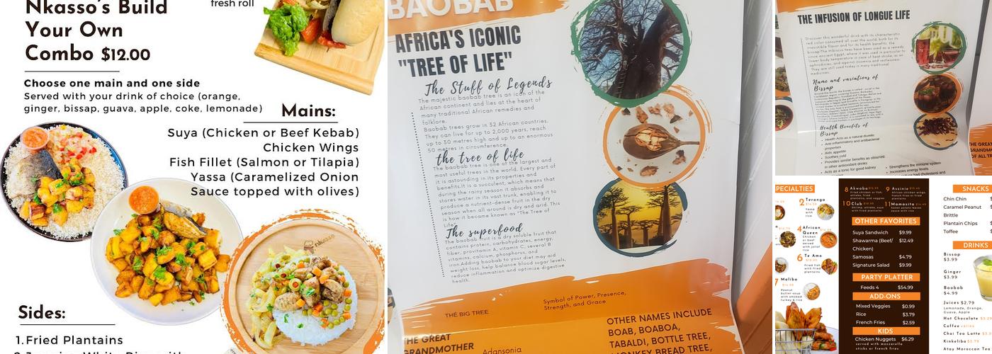 Nkasso Menu