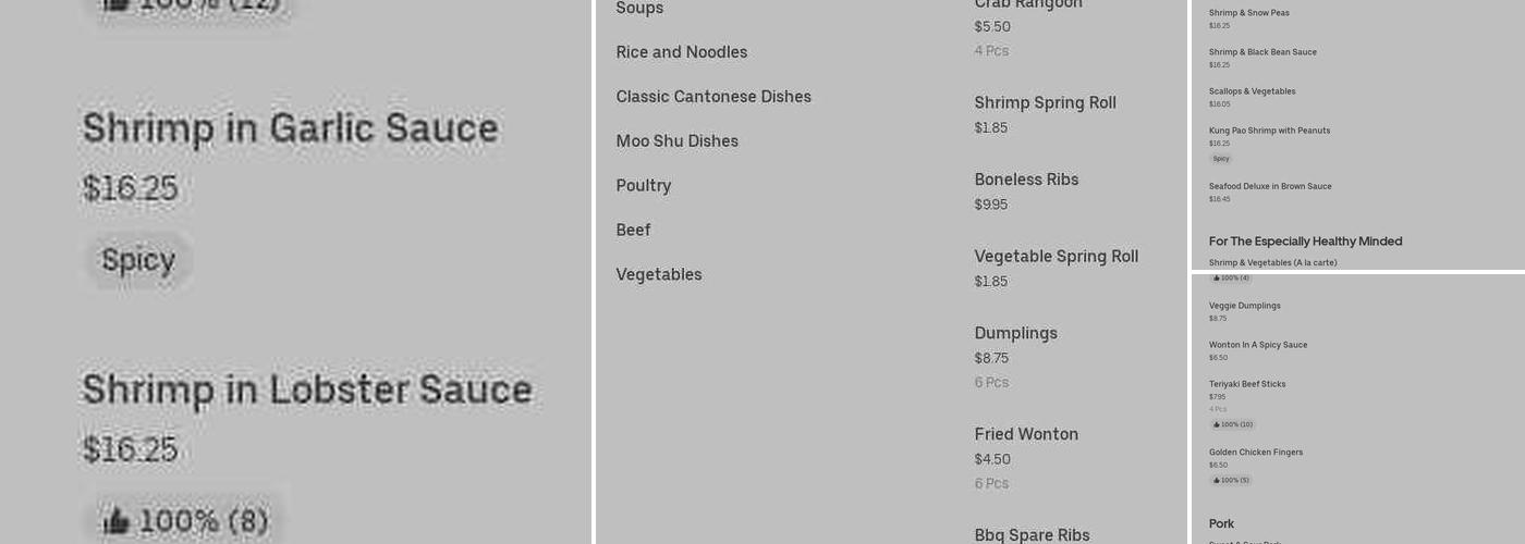 Chopsticks Menu