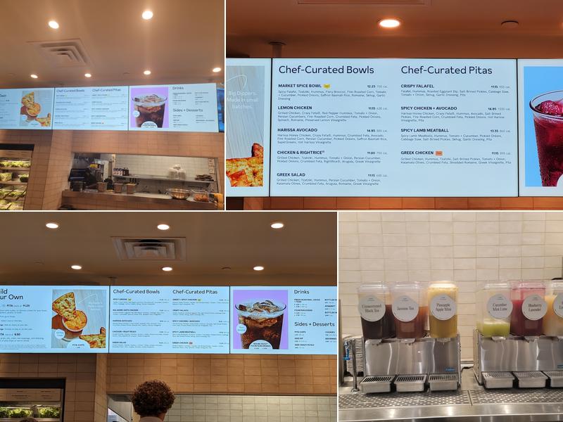 CAVA Menu