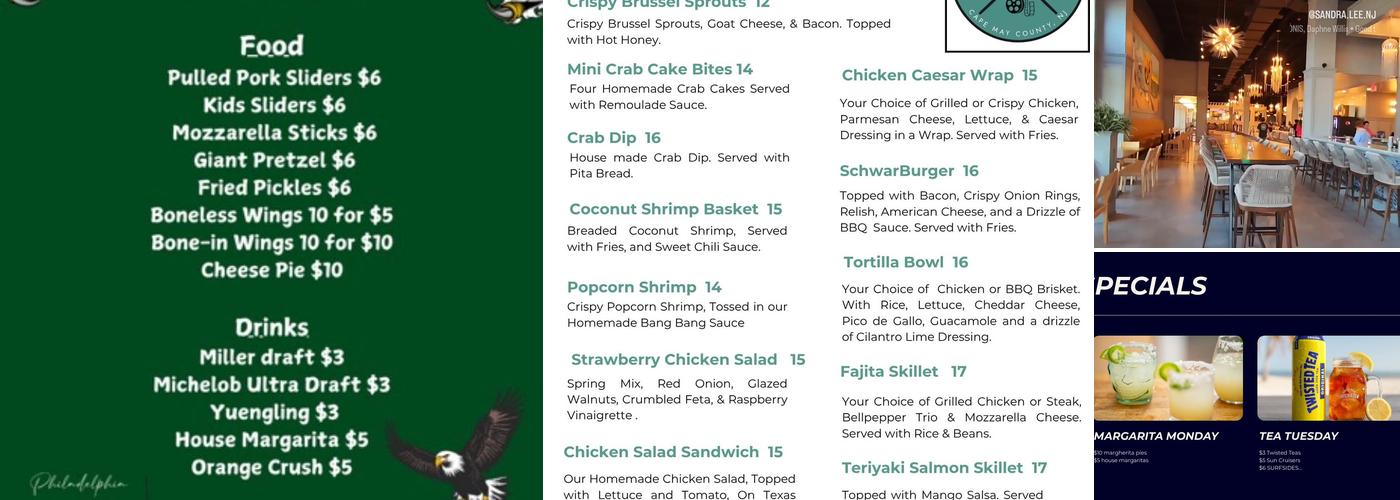 Cape Kitchen & Craft Menu