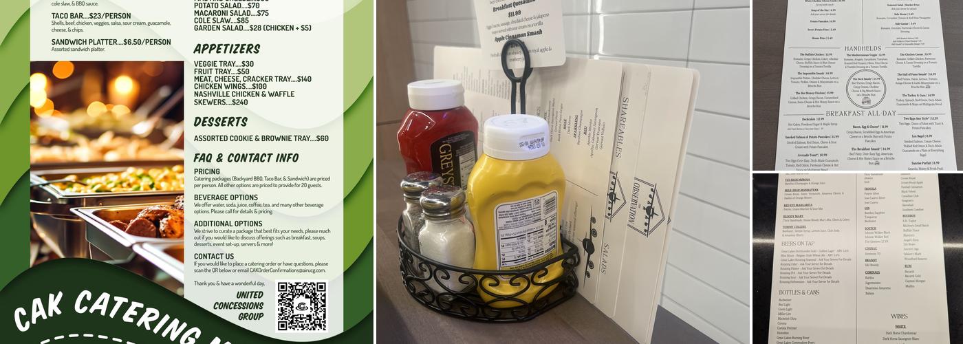 The Observation Deck Menu