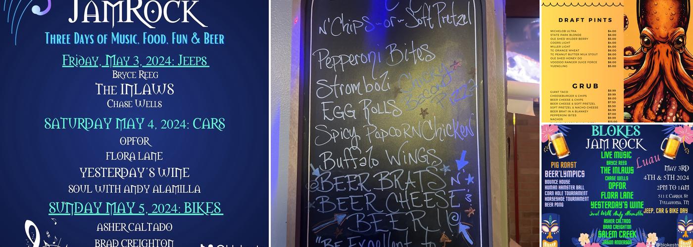 Blokes Menu