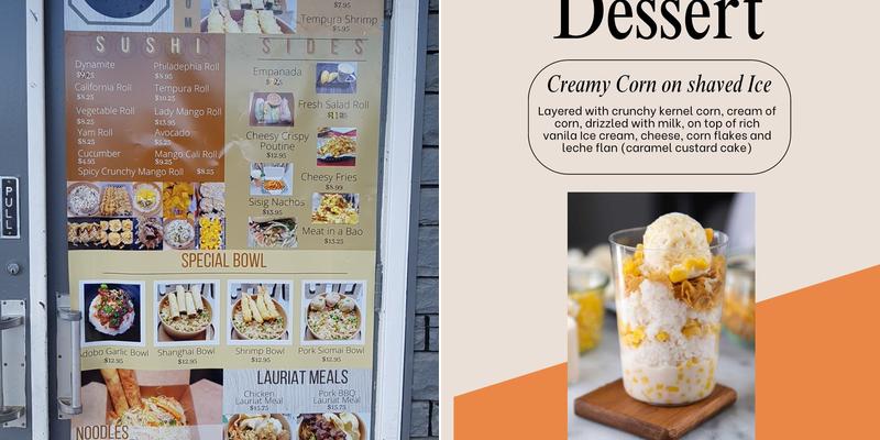 Maylene's kitchen Menu