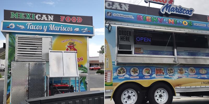 Mariscos el chingon 517 V St, Merced