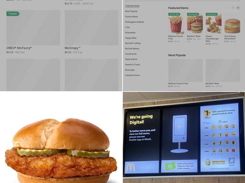 McDonald's Menu
