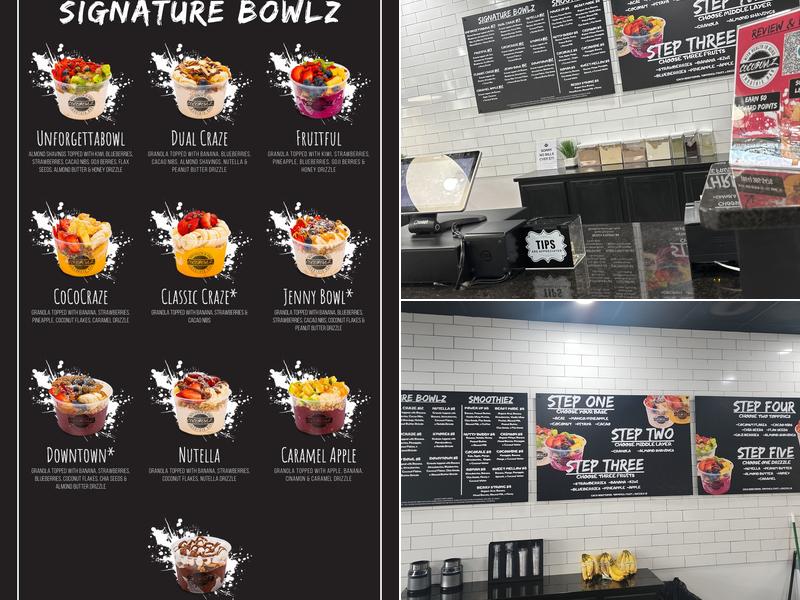 Cocobowlz Menu