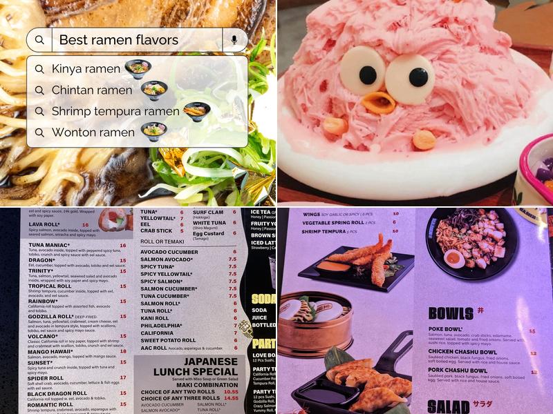 Kinya Ramen Menu
