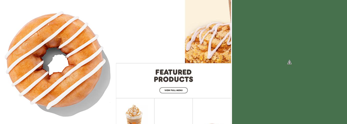 Dunkin' Menu