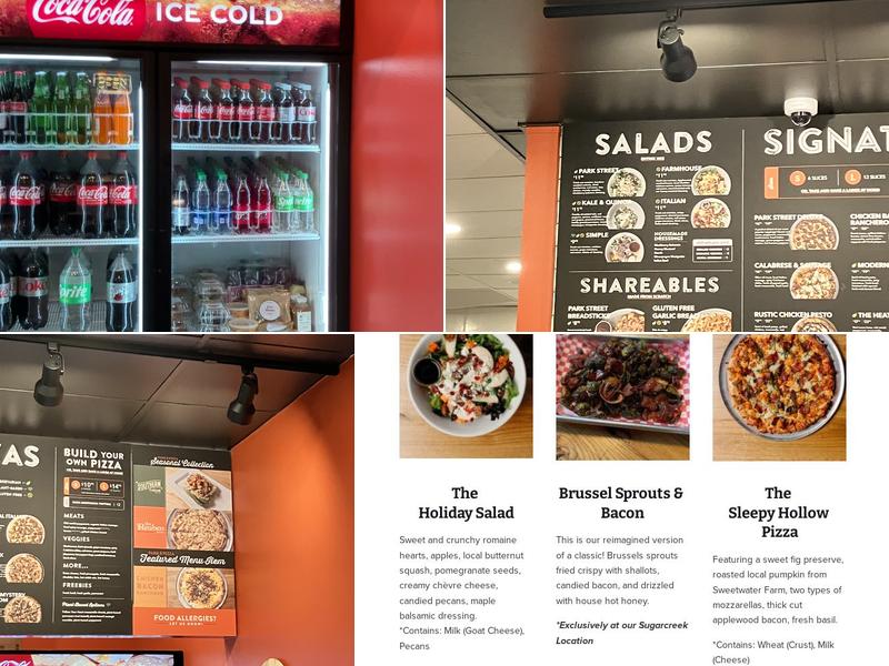 Park Street Pizza North Canton Menu