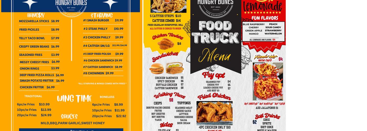 Hungry Bones Menu