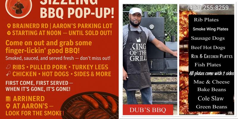 Dub's BBQ Menu