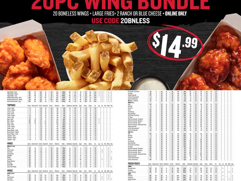 Charleys Cheesesteaks Menu