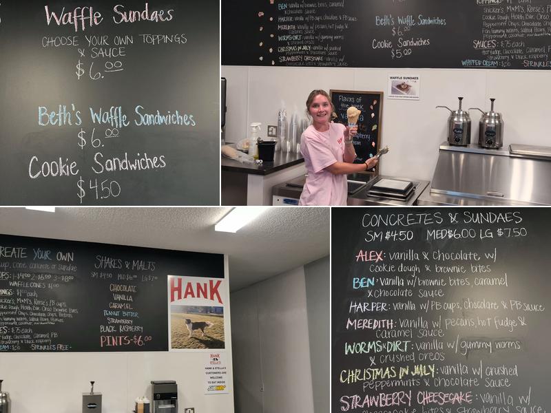 Hank and Stella's Menu