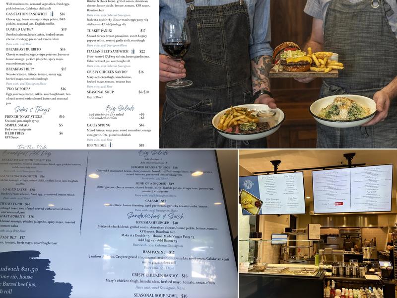 The Kitchen at Priest Ranch Menu