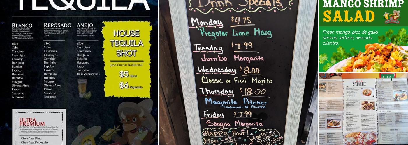 El Orito Tacos Berea Ohio Menu