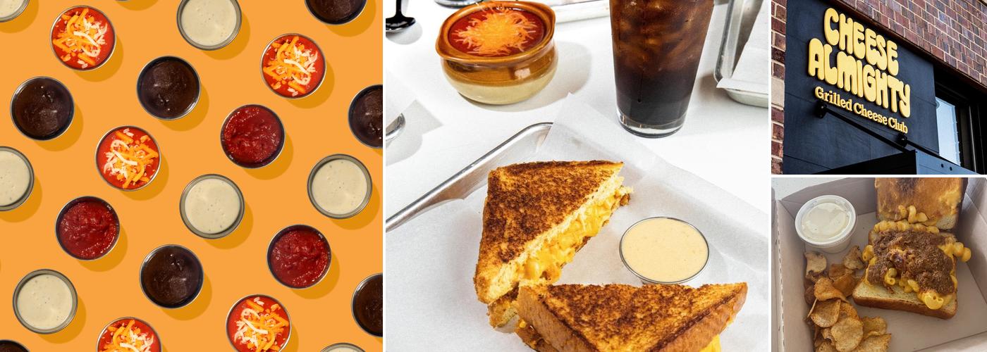 Cheese Almighty Grilled Cheese Club
