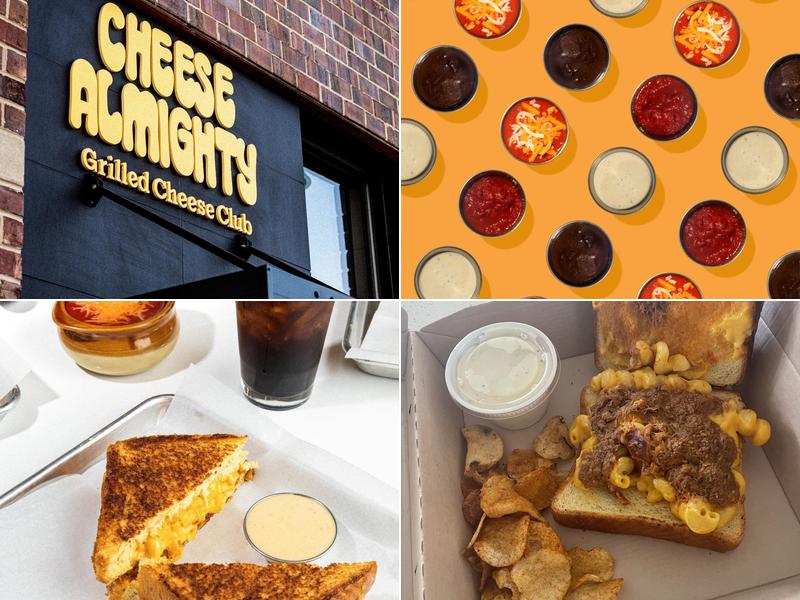 Cheese Almighty Grilled Cheese Club