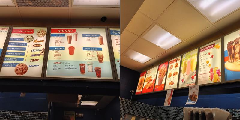 Feast Grill & Creamery Menu