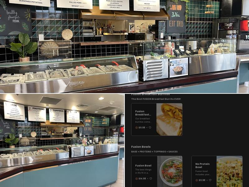 The Fusion Grill on Guasti Menu