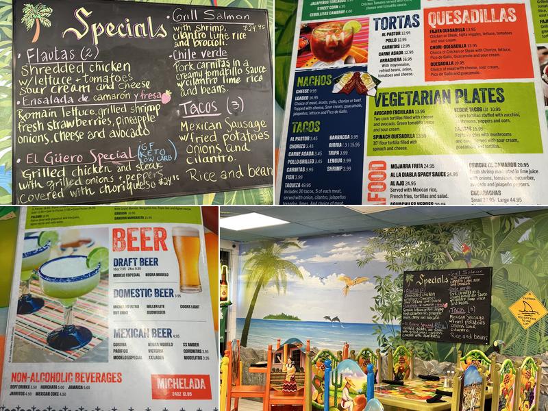 El Pastorcito Mogadore Menu