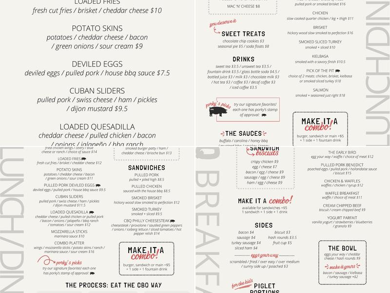 CBQ Menu
