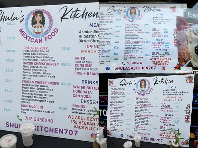 Shula’s Kitchen 707 Menu