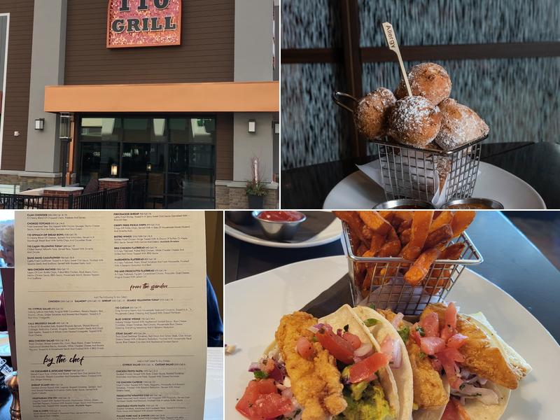 110 Grill Hanover Menu