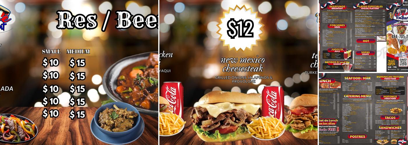 Jicome restaurant inc Menu