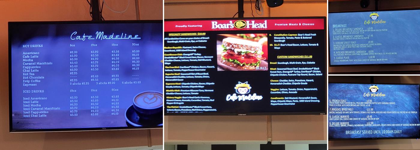 US Courthouse Cafe Menu