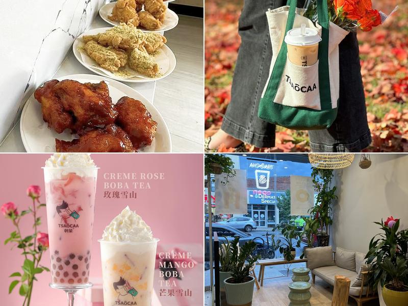 Tsaocaa Tea Bayside & I'm Mochi Donut