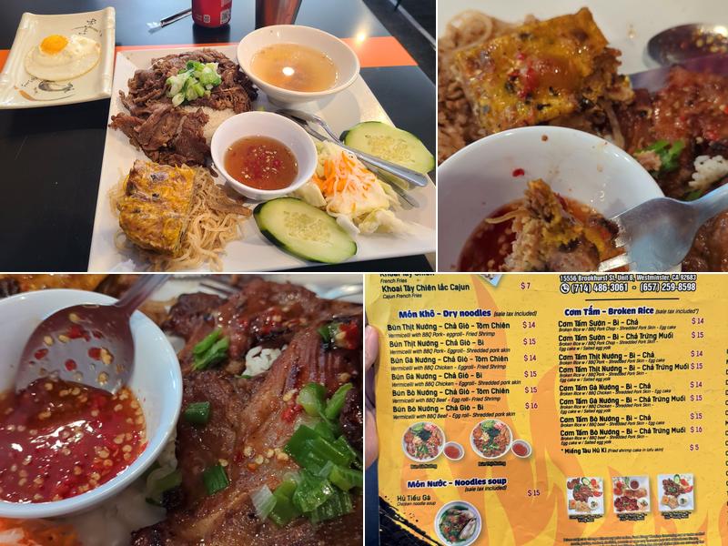 SA BI CHUONG - COM TAM/ VIETNAMESE RESTAURANT Menu