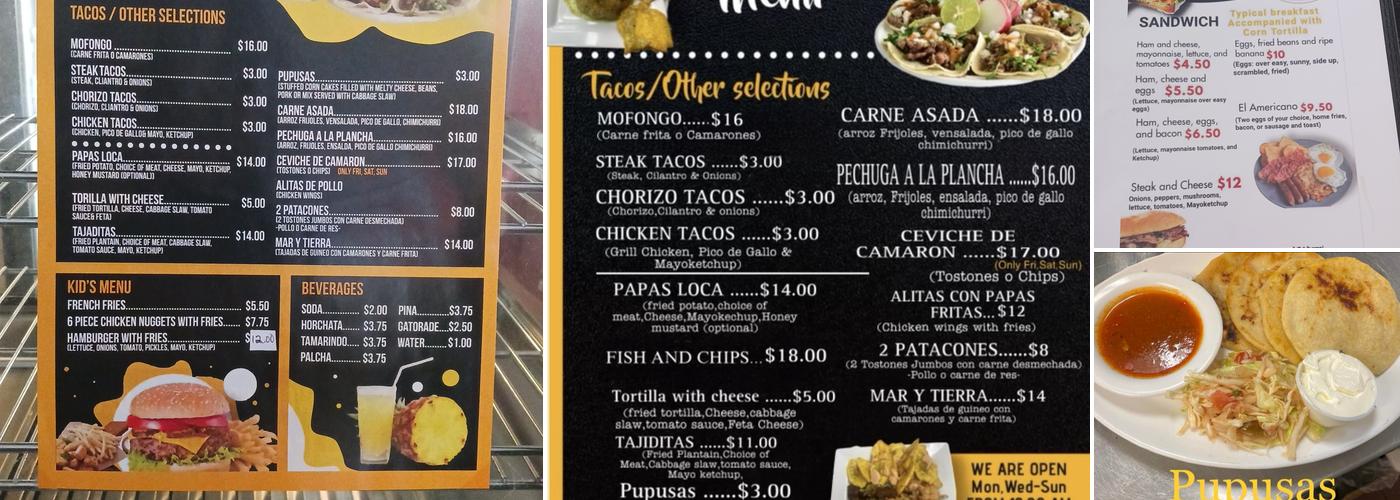 Gustitos Café LLC Menu