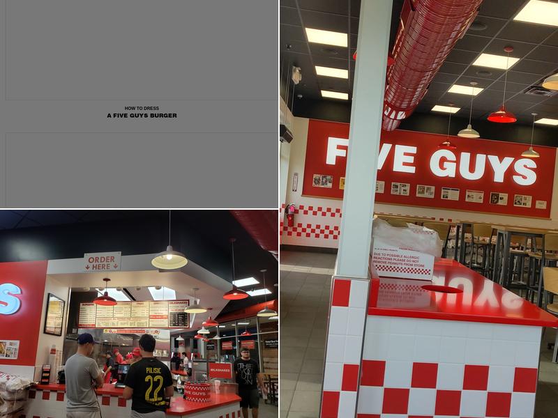 Five Guys Menu