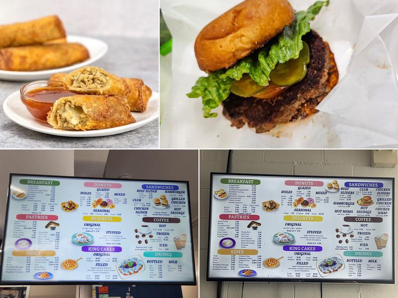Two Sisters Café & Donuts Menu
