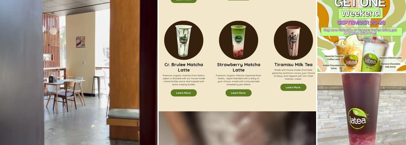 Latea Bubble Tea Menu
