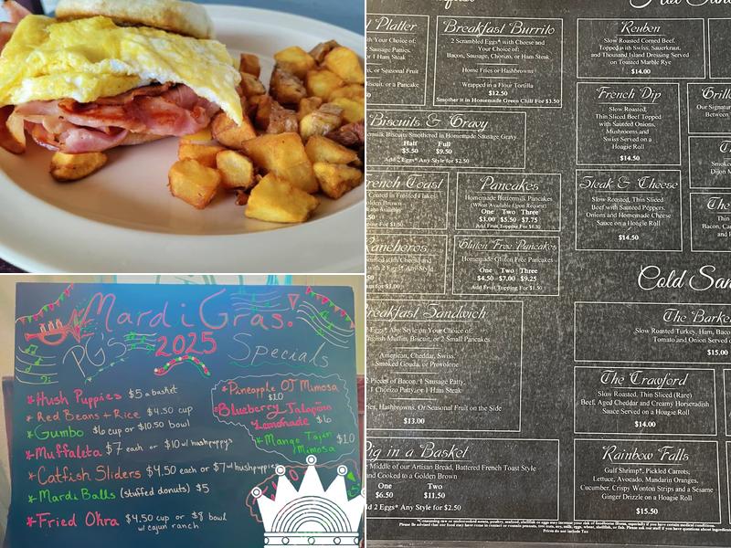 Persephone Grae's Cafe & Juice Bar Menu