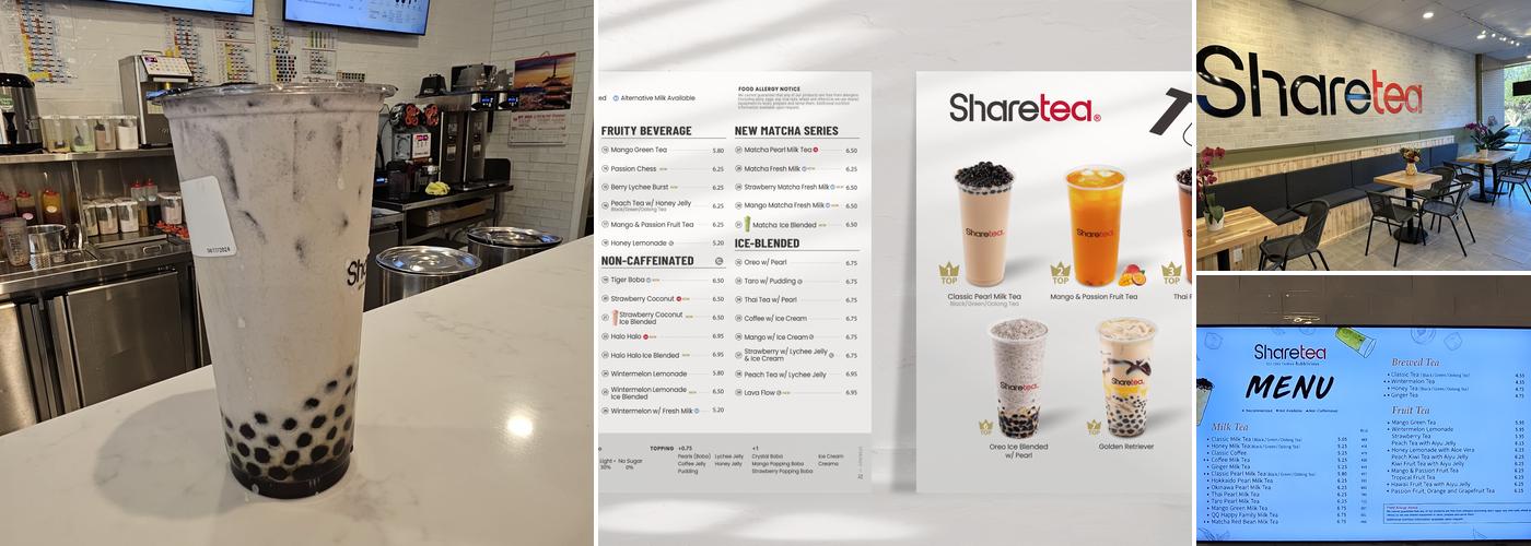 Sharetea Menu