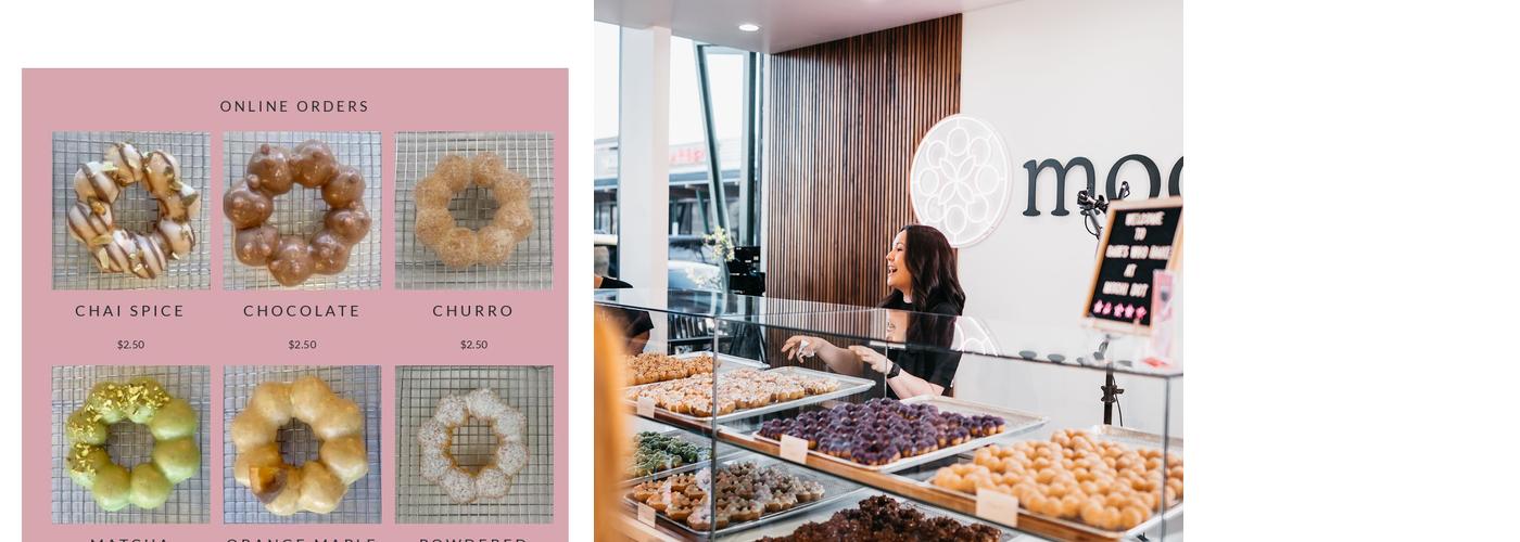 mochidot donuts Menu