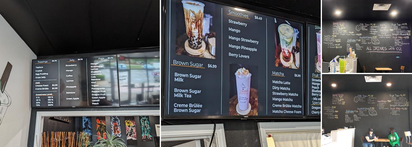 Boba Journey Menu