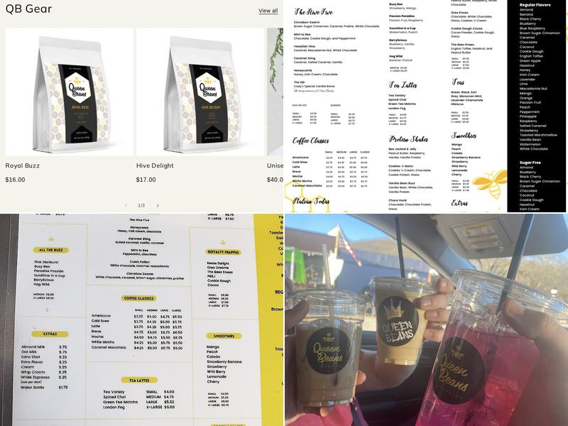 Queen Beans Espresso Menu