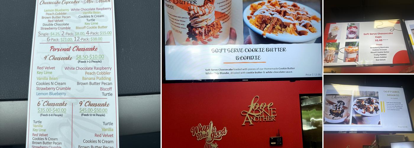 Cheesecake on point! Menu