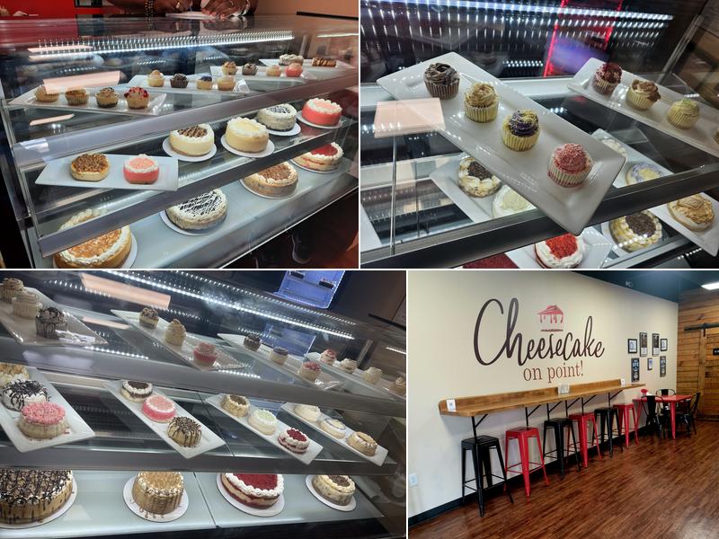 Cheesecake on point! 9809 W Markham St Suite B, Little Rock