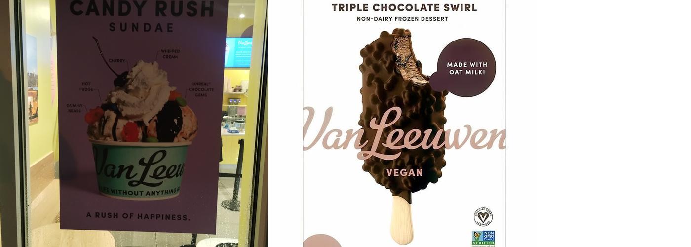 Van Leeuwen Ice Cream Menu