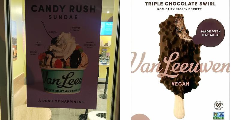 Van Leeuwen Ice Cream Menu