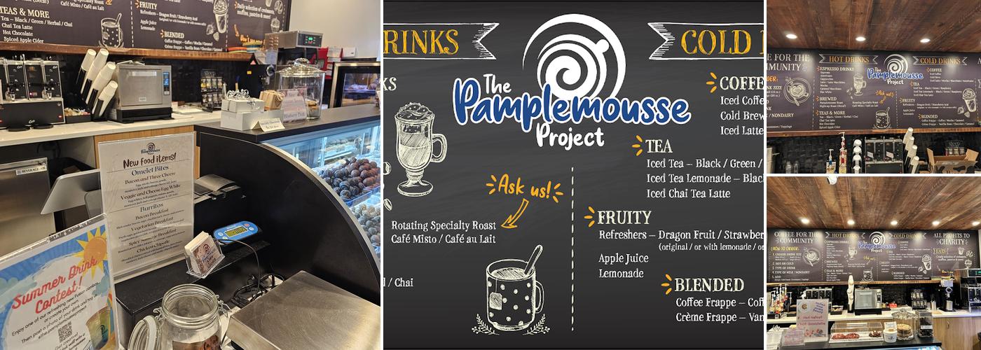 The Pamplemousse Project Menu